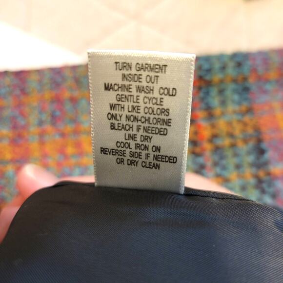 Christopher & Banks Dress Jacket Women's M Multi Tweed Boucle Plaid NEW - Picture 7 of 10